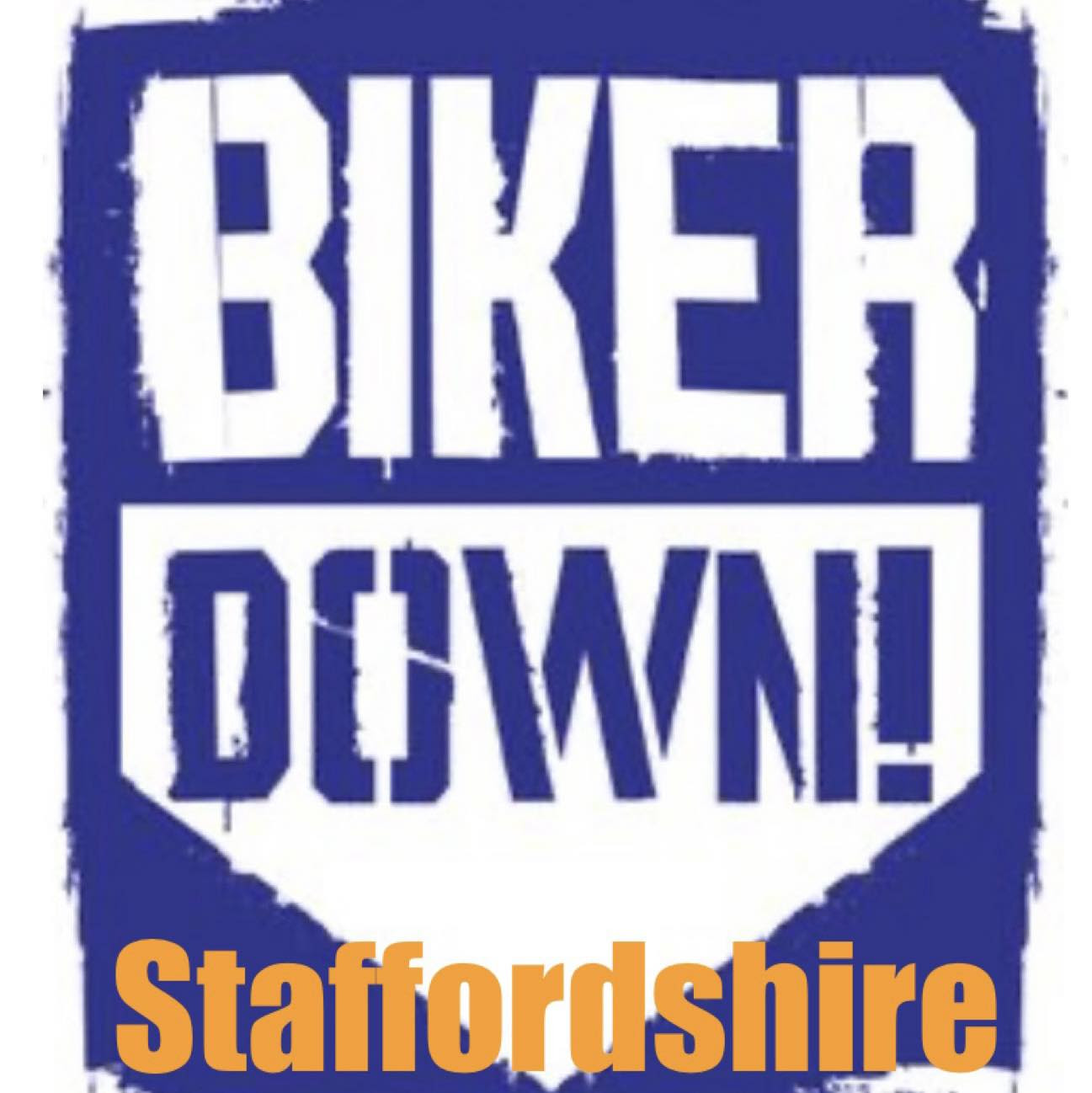 Biker Down Staffordshire logo